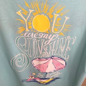 Lauren James tee size large You Are My Sunshine design